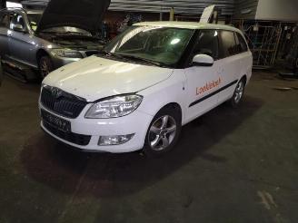 Uttjänta bilar auto Skoda Fabia Fabia II Combi, Combi 5-drs, 2007 / 2014 1.2 TDI 12V Greenline 2011/2