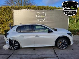 rozbiórka samochody osobowe Peugeot 208 208 II (UB/UH/UP), Hatchback 5-drs, 2019 e-208 50 kWh 2020/6