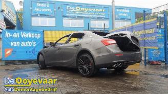 uszkodzony samochody osobowe Maserati Ghibli Ghibli III, Sedan, 2013 3.0 Diesel 2015/10