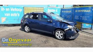 Uttjänta bilar auto Dacia Logan Logan MCV II/Sandero Wagon (7S), Combi, 2013 0.9 TCE 12V 2018/12