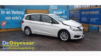 Vrakbiler auto BMW 2-serie 2 serie Gran Tourer (F46), MPV, 2014 218i 1.5 TwinPower Turbo 12V 2017/5