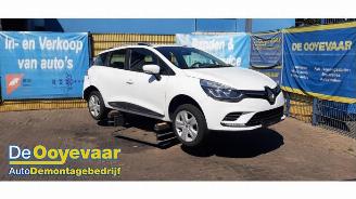 Salvage car Renault Clio Clio IV Estate/Grandtour (7R), Combi 5-drs, 2012 / 2021 0.9 Energy TCE 90 12V 2019/5