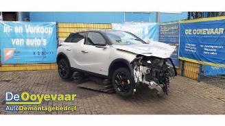 Damaged car DS Automobiles DS 3 Crossback DS 3/Crossback (UC/UJ/UR), Hatchback, 2018 E-Tense 50 kWh 2020/9