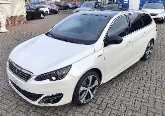 uszkodzony samochody osobowe Peugeot 308 Peugeot 308 SW gt line automatiek pano full options 2016/6
