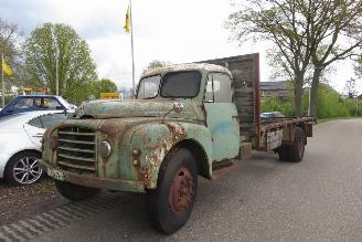 damaged commercial vehicles Citroën 46D 46 D OPEN LAADBAK 6 CILINDER DIESEL 1958/6