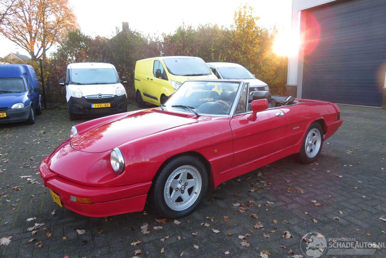 Alfa Romeo Spider Q.V. 2.0 CABRIOLET ORIGINELE NEDERLANDSE AUTO VAN 2e EIGENAAR !!