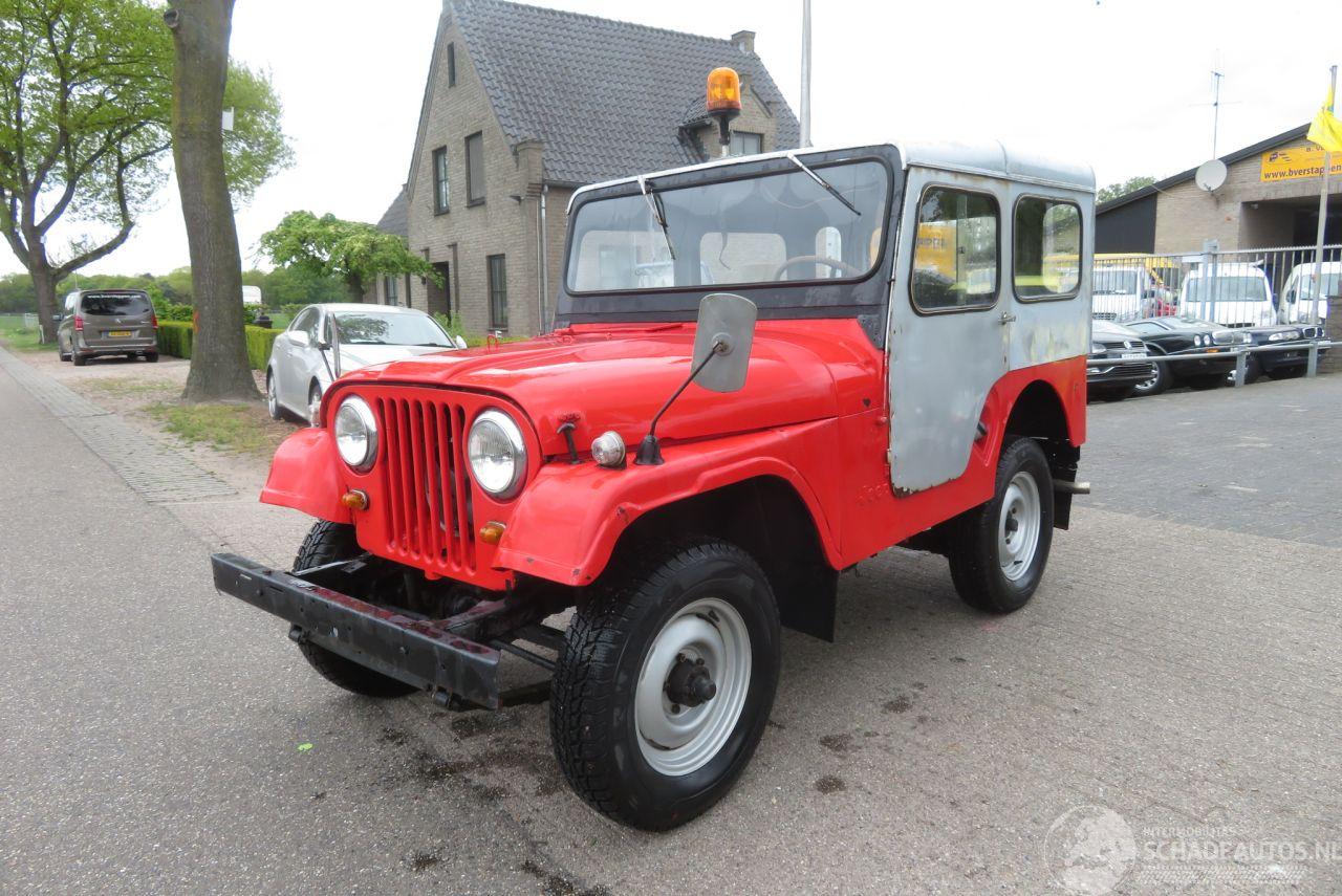 Jeep Willys 4X4 BENZINE UITVOERING MET OPEL MOTOR