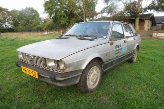 Vrakbiler auto Alfa Romeo Giulietta 2.0 SCHUURVONDST 1981/7