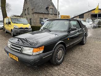 Vrakbiler auto Saab 900 TURBO, CABRIOLET, AUTOMAAT, SCHUURVONDST 1989/2