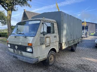 Schadeauto Volkswagen Lt 35 D OPEN LAADBAK / PICK-UP MET HUIF, EX BELGISCHE LEGER 1990/1