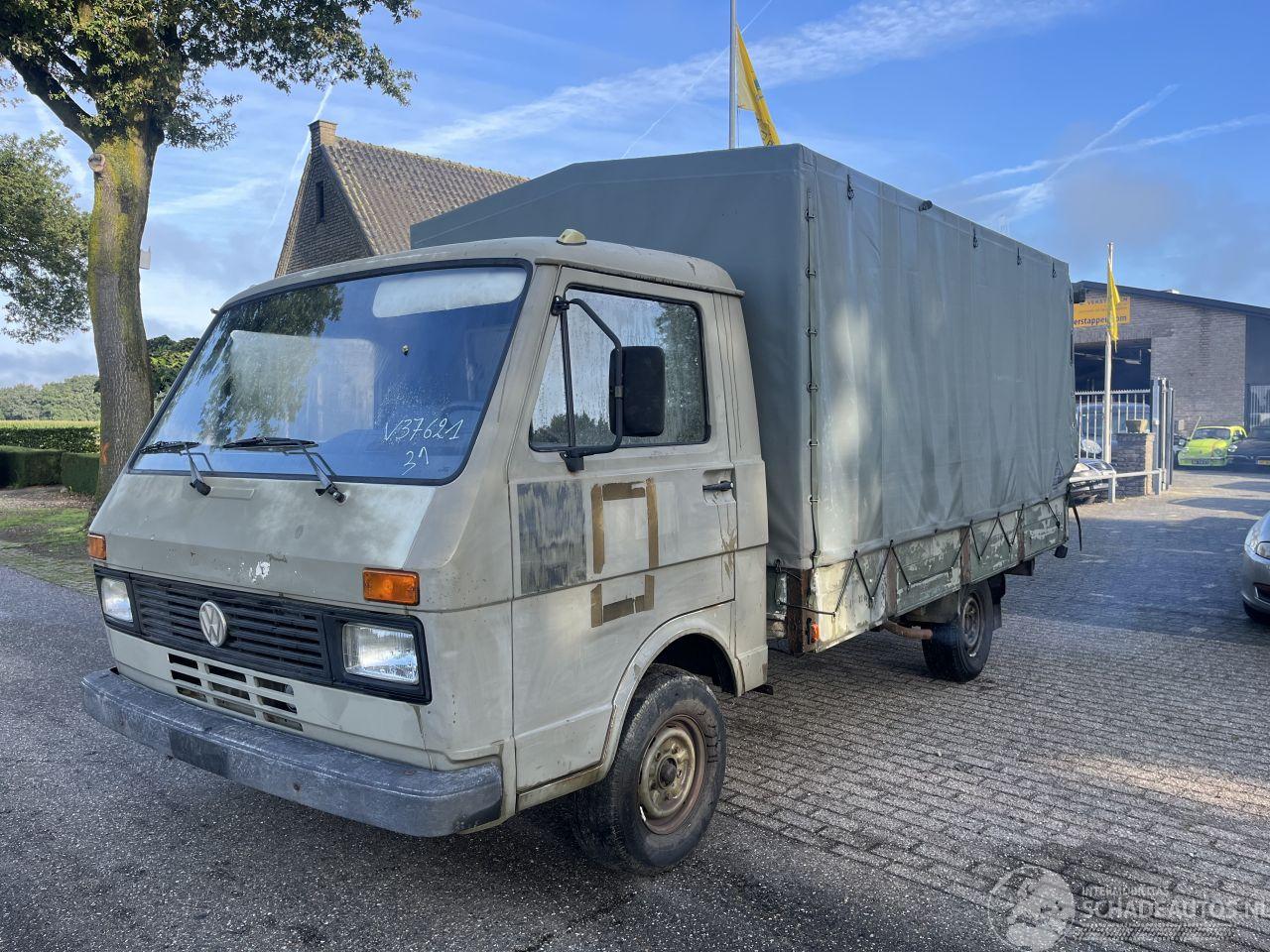 Volkswagen Lt 35 D OPEN LAADBAK / PICK-UP MET HUIF, EX BELGISCHE LEGER