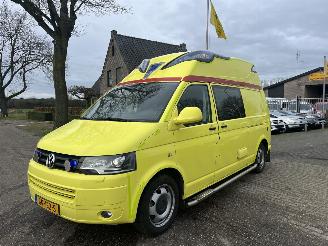 damaged commercial vehicles Volkswagen Transporter 2.0 TDI AUTOMAAT EX AMBULANCE 132KW L2/H2 2015/7