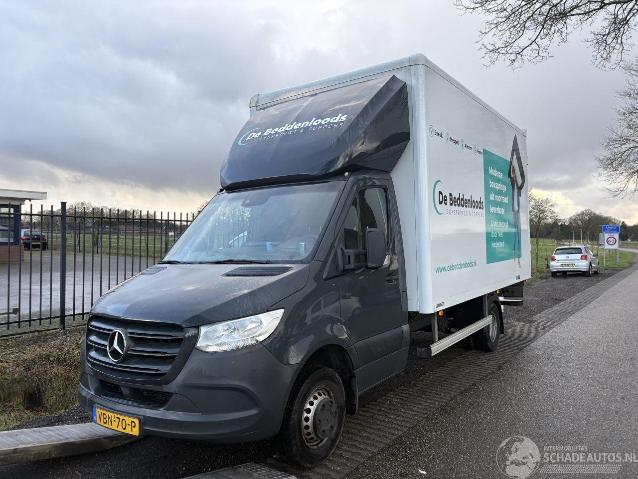 Mercedes Sprinter 516 CDI Bakwagen met deuren, euro6, airco, navigatie enz