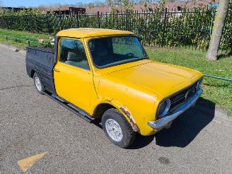 Damaged car Mini Clubman bloembak voor reclame en of decoratie 1979/1