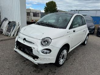 krockskadad bil auto Fiat 500 1.0 Hybrid Dolcevita 2023/6