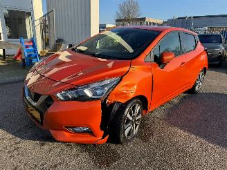 Voiture accidenté Nissan Micra 0.9 IG-T N-Connecta 2018/4