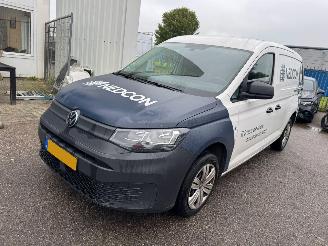 skadebil auto Volkswagen Caddy Cargo MAXI 2.0 AUTOMAAT TDI 122 PK Comfort MODIFIED PARTITION WALL 2023/12