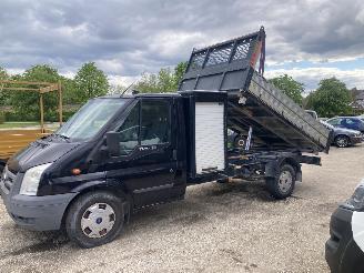 Voiture accidenté Ford Transit TRANSIT 2.4 3 ZIJDIGE KIPPER AIRCO !!! 2008/9