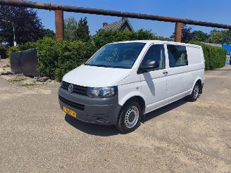 krockskadad bil bedrijf Volkswagen Transporter TRANSPORTER 2.0 TDI DUBBELE CABINE AIRCO 2012/6