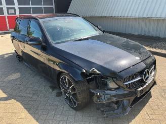 Coche siniestrado Mercedes C-klasse C Estate (S205), Combi, 2014 / 2021 C-43 AMG 3.0 V6 24V Turbo 4-Matic 2017/3