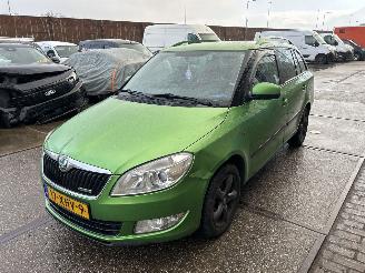 Voiture accidenté Skoda Fabia 1.2 TDI GREENLINE BUSINESSLINE 2012/7