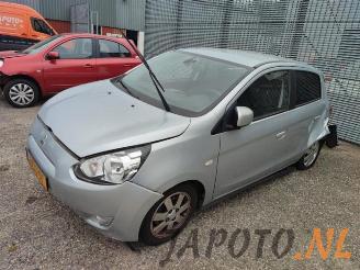 Auto da rottamare Mitsubishi Space-star Space Star (A0), Hatchback, 2012 1.0 12V 2015/1