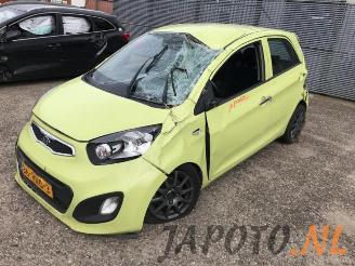 Salvage car Kia Picanto Picanto (TA), Hatchback, 2011 / 2017 1.2 16V 2012/1