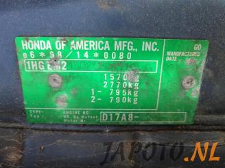 Honda Civic Civic (EM), Coupe, 2001 / 2005 1.7 16V ES VTEC picture 11