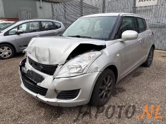 Coche siniestrado Suzuki Swift Swift (ZA/ZC/ZD), Hatchback, 2010 / 2017 1.2 16V 2011/8
