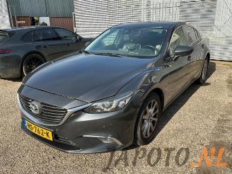 Salvage car Mazda 6 6 (GJ/GH/GL), Sedan, 2012 2.2 SkyActiv-D 150 16V 2015/12