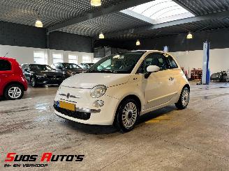 krockskadad bil auto Fiat 500 0.9 TwinAir Lounge 2011/3