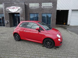 uszkodzony samochody osobowe Fiat 500S 1.2 Lounge 2014/10