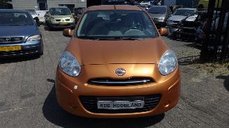 Démontage voiture Nissan Micra K13 1.2 ,HR12DE, 59 KW , EURO 5 ,  5BAK 2011/1