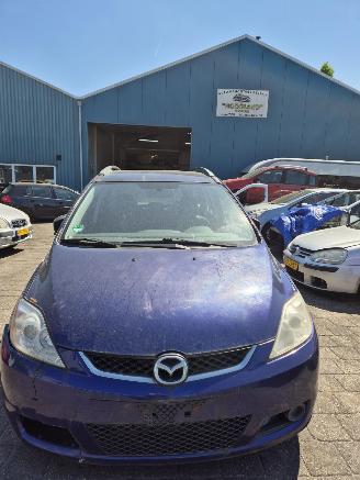 demontáž osobní automobily Mazda 5 (CR19) 2.0 CiDT 16V Normal Power 81 kW / 110 PK 6-BAK 2006/1