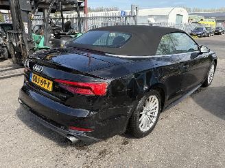 Schadeauto Audi A5 2.0 TFSI 185KW Autom. Quattro S-Line Cabriolet Leer Led Xenon 2018/2