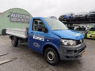 skadebil bedrijf Volkswagen Transporter 2.0 TDI 75KW Pick-Up 2012/10