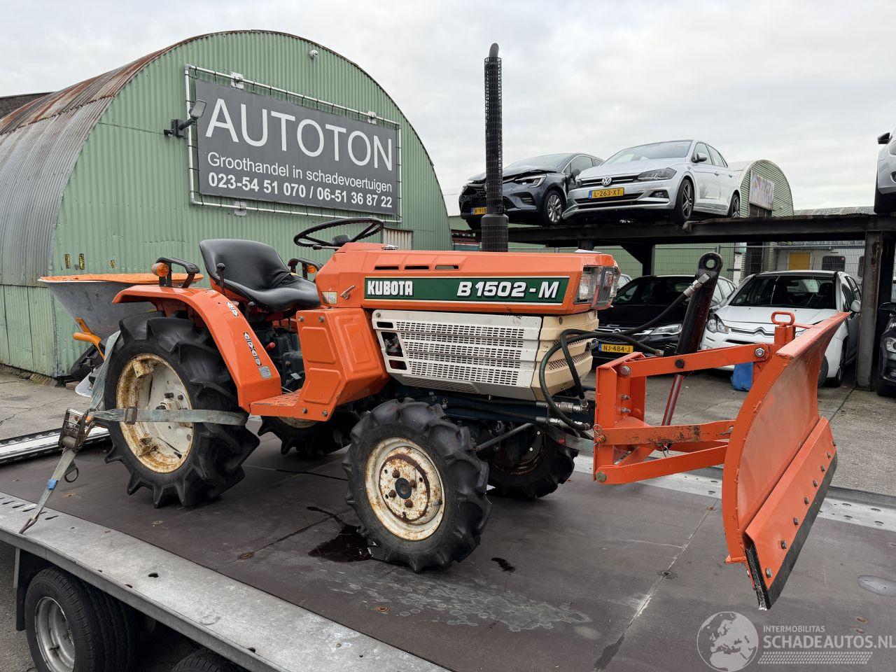Toyota 1000 KUBOTA B1502-M SNEEUWSCHUIVER 1100 UUR!