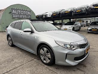 Schadeauto Kia Optima 2.0 GDI PHEV 115KW Autom. Pano Clima Navi Led Leer Camera 2017/11