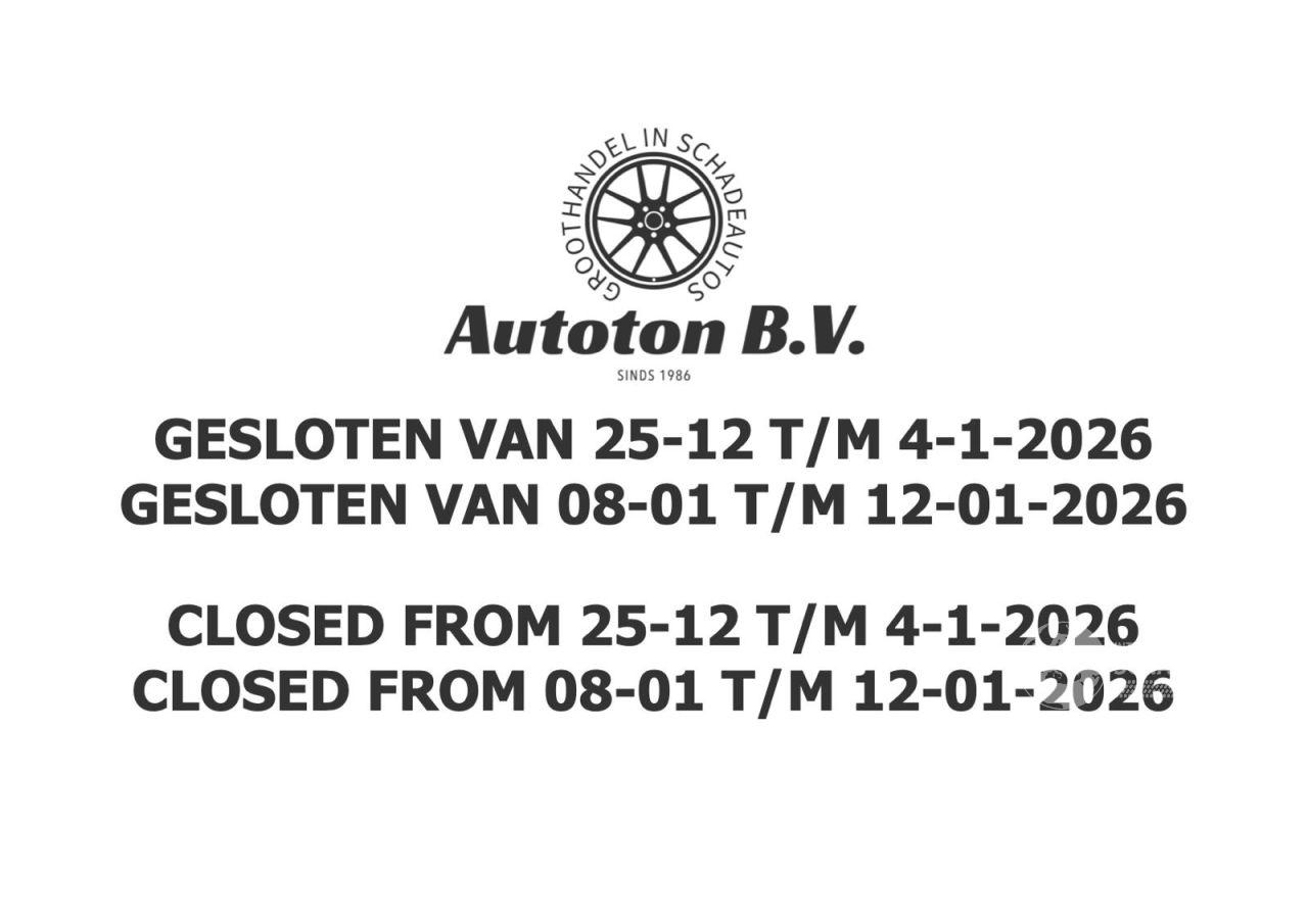 BMW 1-serie AUTOTON / GESLOTEN