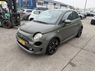 Voiture accidenté Fiat 500 0.9 Twinair 77KW Turbo Sport Navi Clima Led NAP 2017/4
