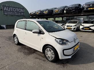Schadeauto Volkswagen Up! 1.0 44KW Move Up Airco 5-Drs Bleumotion NAP 2012/12