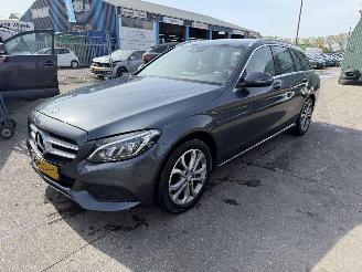 skadebil auto Mercedes C-klasse 350e Hybrid 155KW Autom. Clima Navi Led Xenon Burmester 2015/12