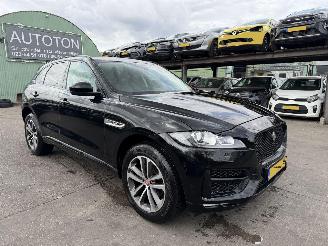 Voiture accidenté Jaguar F-Pace 2.0T 184KW Autom. AWD Clima Navi Led Xenon Portfolio 2018/9