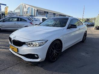 Coche accidentado BMW 4-serie 420I 135KW Autom. Clima Navi Leer High Executive NAP 2014/2