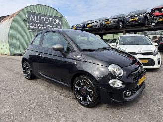 krockskadad bil auto Fiat 500 1.0 Hybrid 51KW Sport Clima Navi Led NAP 2022/1