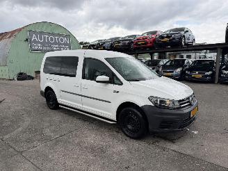 Coche accidentado Volkswagen Caddy maxi 1.4 TGI 81KW Clima 5-Pers Rolstoelvervoer NAP 2018/4