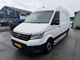 krockskadad bil bedrijf Volkswagen Crafter 2.0 TDI 130KW L3H3 Led Xenon Highline Clima Navi Camera NAP 2017/6