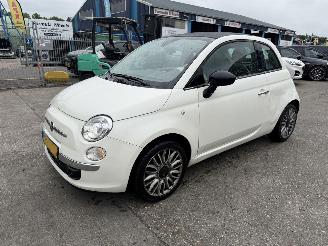 Voiture accidenté Fiat 500C 0.9 59KW Twinair Turbo Cult Clima Led Xenon NAP 2015/6