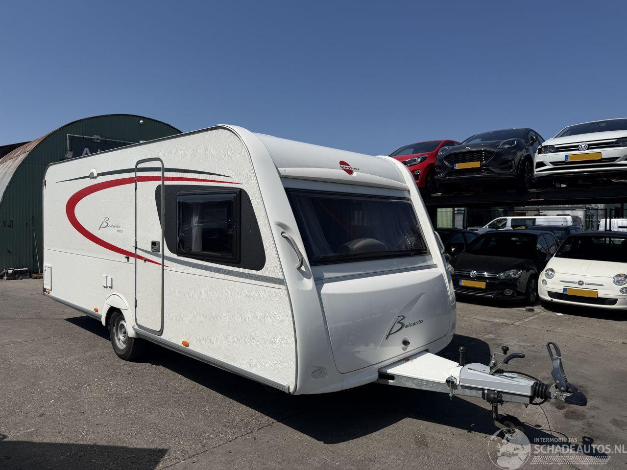 Burstner  510TS Belcanto Mover Vast Bed WC Douche Rondzit