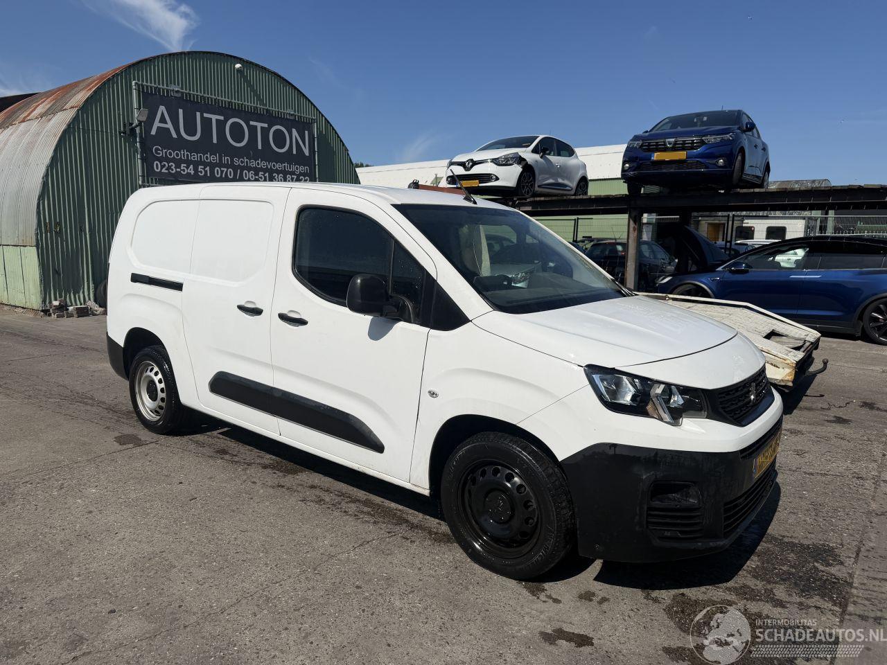 Peugeot Partner 1.5 Bluehdi 73KW Airco Navi Schuifdeur Premium Long NAP